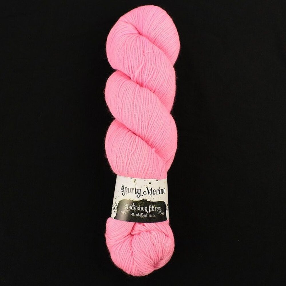 Hedgehog Fibres Sporty Merino Yarn 17.5mic Merino Wool Hand-Dyed Harajuku